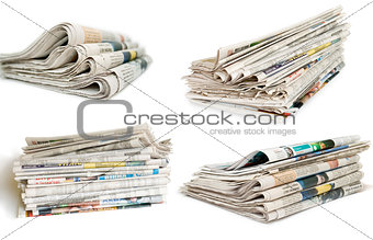 collection of newspaper