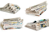 collection of newspaper