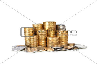 Stack of coins i