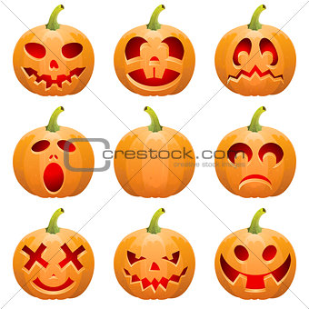 Collect Pumpkin for Halloween