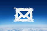 Composite image of cloud email