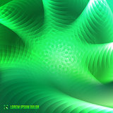 abstract green fractal background