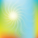 abstract swirl vector colorful background