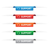 Support paper tag labels