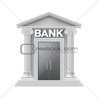 Stone building of bank