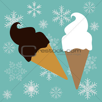 Ice-creams cone