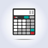 calculator simple icon vector illustration