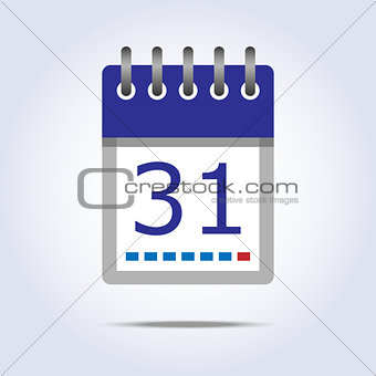 Simple calendar icon
