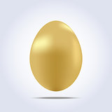 One big golden easter egg icon