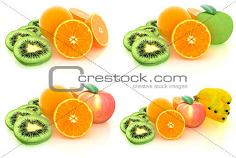 Set of citrus