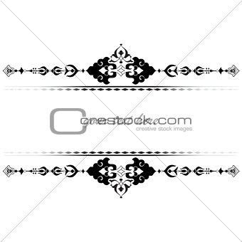 Ottoman motifs design series with thirty-two