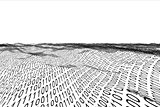 Digitally generated binary code landscape