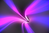 Purple and pink vortex with light
