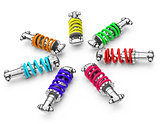colorful dampers