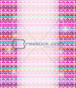 Invitation Card Banner with Colorful Backdrop