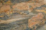 abstract landscape in slate rock