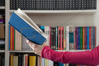 book on library background
