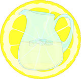 Lemonade With Slice.
