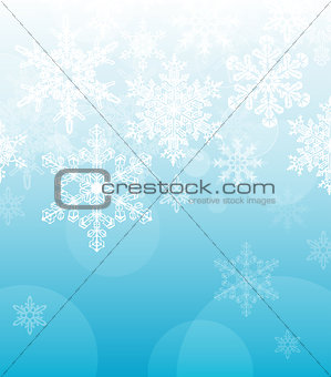 Abstract winter holidays background