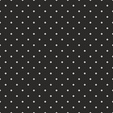 Tile vector pattern with grey polka dots on black background