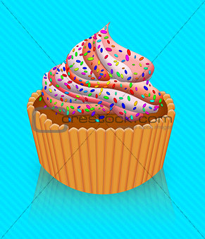 Delicious cupcake