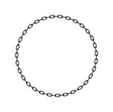Dark chain in shape of circle