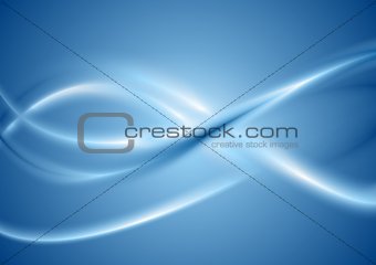 Bright shiny vector waves background