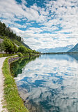 Zell Am See lake in Austria