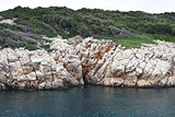 View of the Adriatic Sea in Croatia