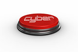 Cyber against digitally generated red push button