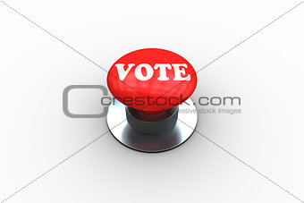 Vote on digitally generated red push button
