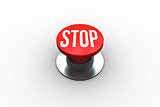 Stop on digitally generated red push button