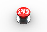 Spam on digitally generated red push button