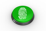 Composite image of fingerprint graphic on button