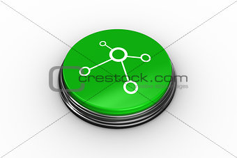 Composite image of brainstorm graphic on button