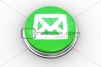 Composite image of envelope graphic on button