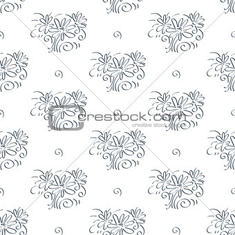 Simple flower background