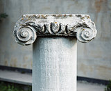 ancient stone classic column