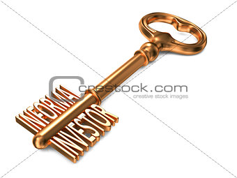 Informal Investor - Golden Key.