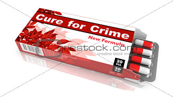 Cure for Crime - Blister Pack Tablets.