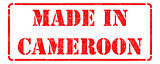 Made in Cameroon on Red Stamp.