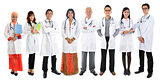 Multiracial Asian doctors