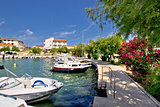 Harbor of adriatic village Petrcane