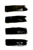 black abstract hand painted watercolor background