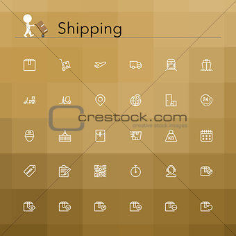 Shipping Line Icons