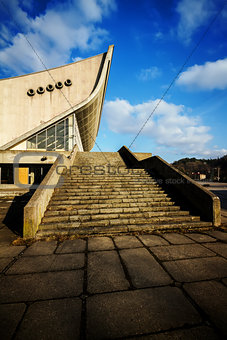Stairs to a Palace of Concerts and Sports