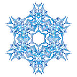 Blue Snowflake design