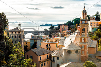 View of Italian town