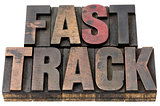 fast track in wood type