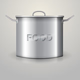 Illustration of high aluminum saucepan